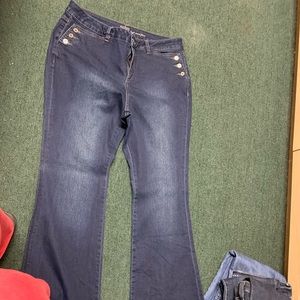 Size 12 jean high waist flare